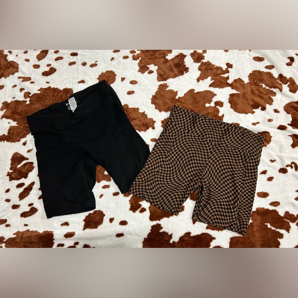 Biker Shorts Set